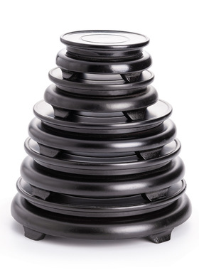 摆件底座托架实木文玩核桃茶壶托香炉工艺品石头花瓶花盆底座