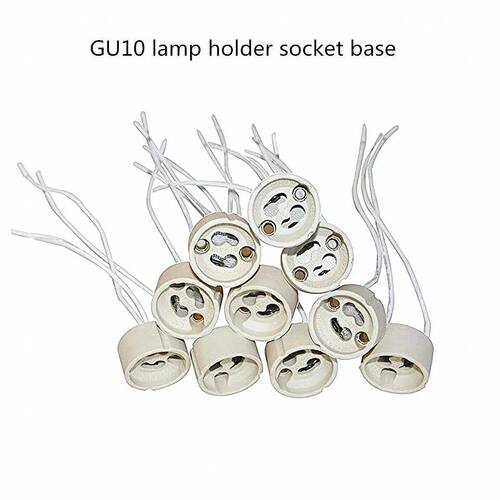 GU10灯具底座适配器，电缆接头，陶瓷灯具接头（适用于LED卤素灯