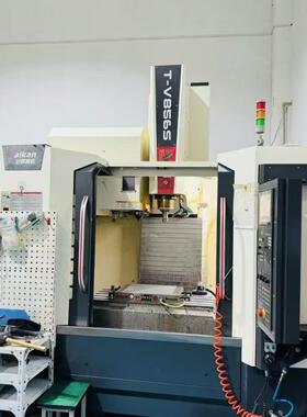 处理T-V856S立式加工中心BT40主轴锥度机床重量:约5000