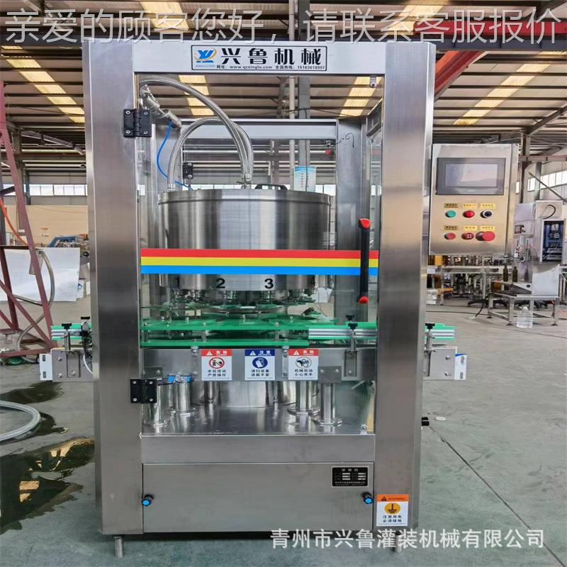 白酒灌装机械设备厂家 全自动酒水灌装机 电子定量米酒灌装流水线