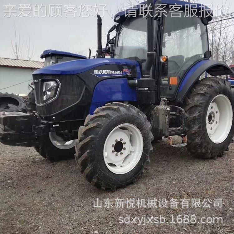 M1204轮式拖拉机 水旱两用耕田机 多路阀液压翻转犁地机