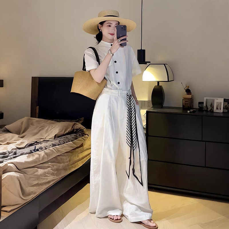 法式复古松弛感夏季新款套装