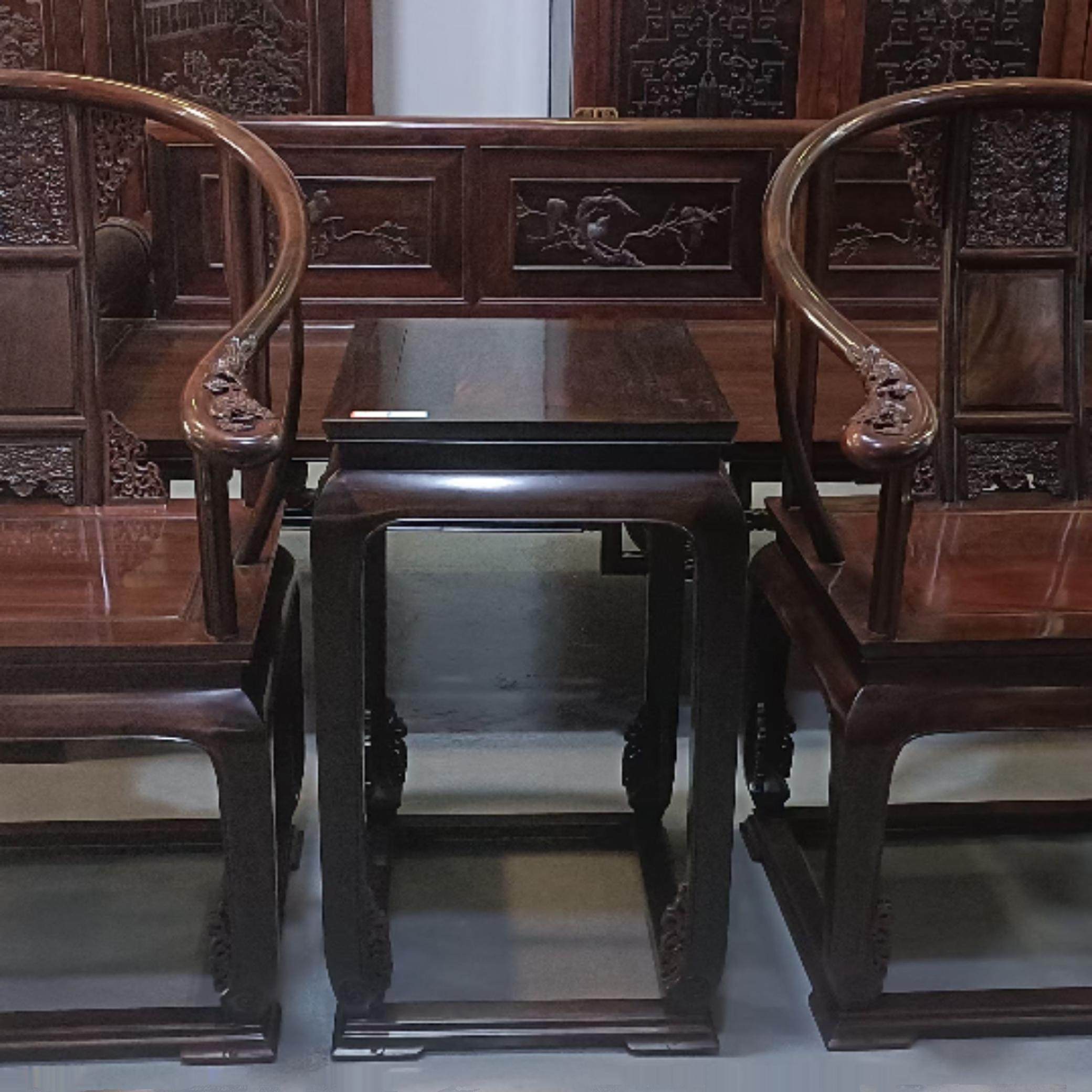 明清红木国标家具古典大红酸枝皇宫圈椅交趾黄檀客厅书房扶手椅,住宅家具,红木椅凳,淘宝优惠券,粉丝福利购,淘宝优惠卷