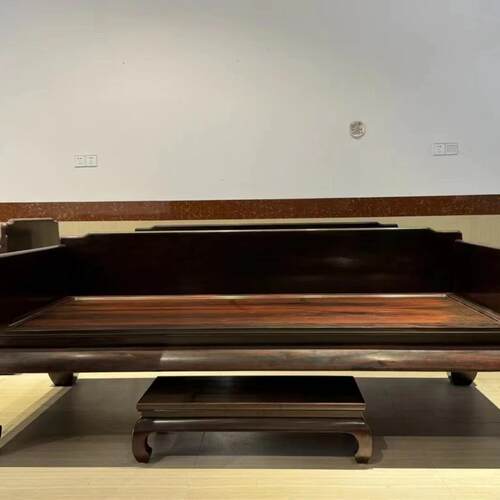 红木家具老挝大红酸枝明清家具明式罗汉床卧室休闲卧榻新中式实木