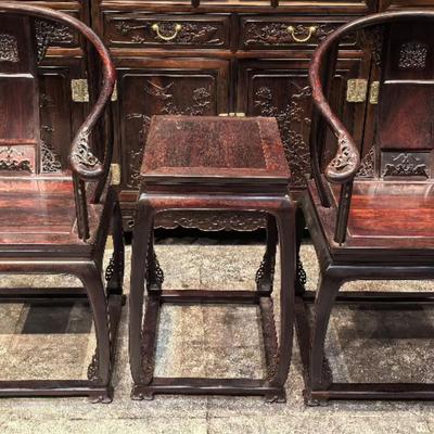 赫芬顿印度小叶紫檀皇宫椅