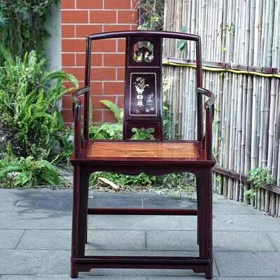赫芬顿南官帽椅红木家具