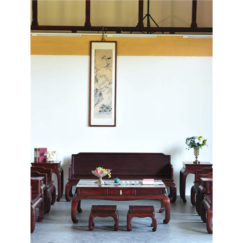 赞比亚血檀红木组合新中式明清古典家具镇店之宝榫卯结构工艺沙发,住宅家具,红木沙发,淘宝优惠券,粉丝福利购,淘宝优惠卷