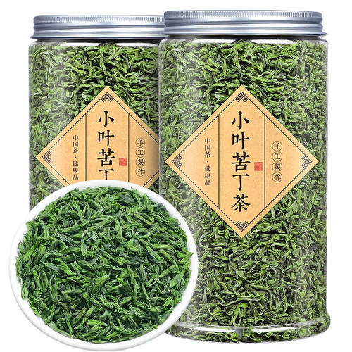 小叶苦丁茶血压血糖血脂茶贵州特级野生降搭苦瓜干官方旗舰店正品