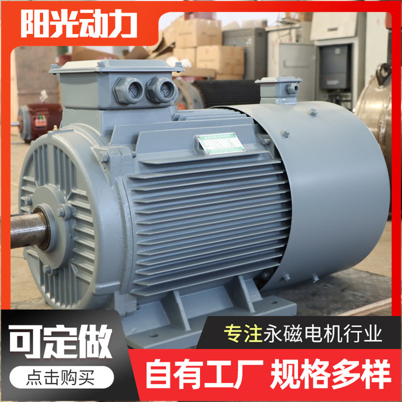 永磁高效发电机纯铜稀土变频直流无刷高效家用便携式220V发电机