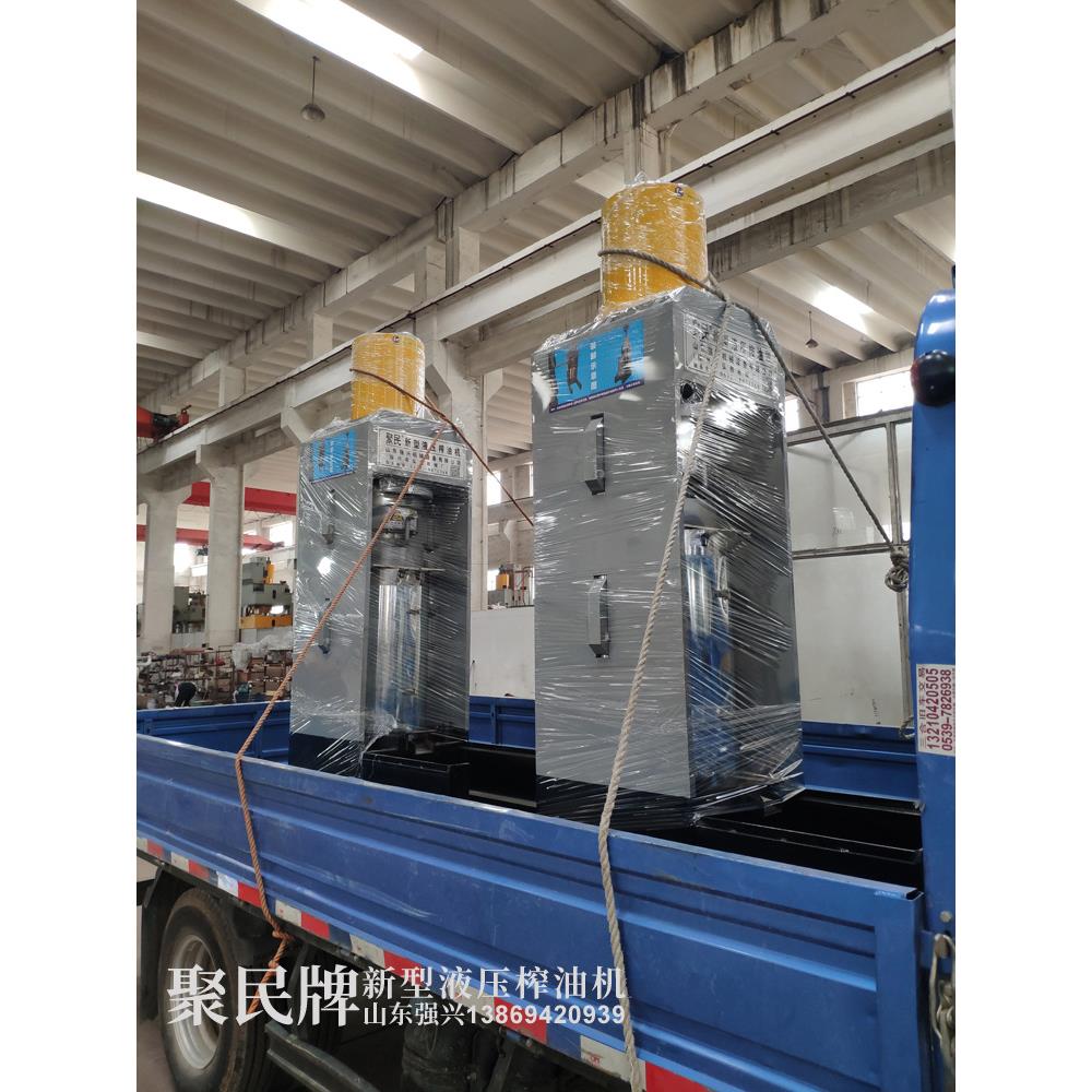 操作简单油质好的榨油机奇亚籽毛来籽沙棘籽多功能液压榨油机