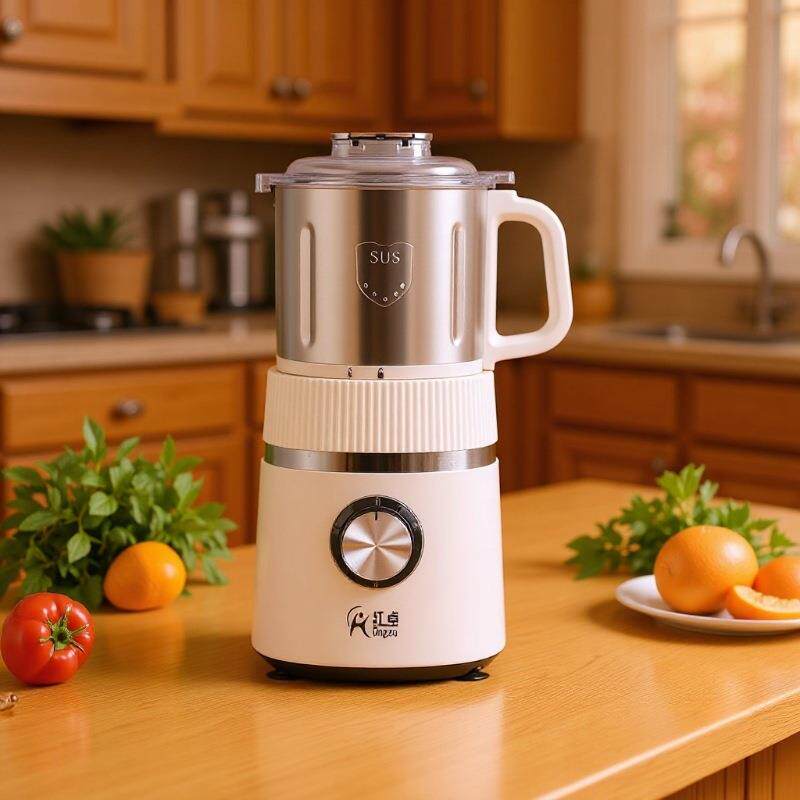 红卓磨粉机家用小型粉碎机电动干湿磨2用大容量打粉机超细研磨机