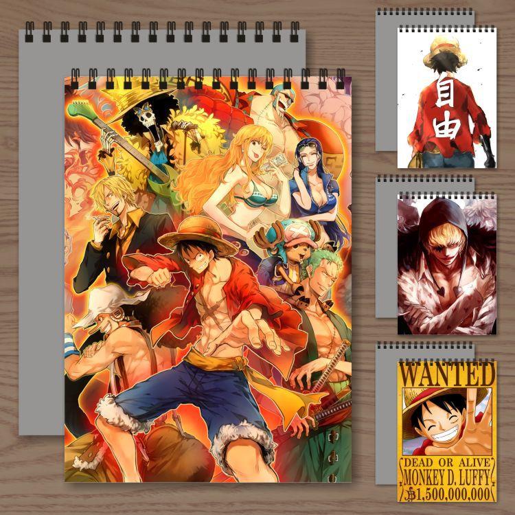 海贼王素描本美术生A4A3手绘本线稿本16k速写本8开空白画画本