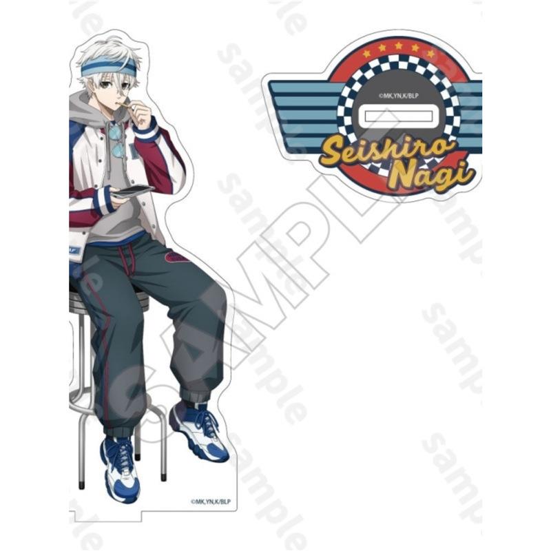 蓝色监狱 蓝锁 美式复古餐厅 亚克力立牌