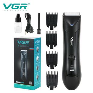 VGR951新款 跨境常規(guī)電動(dòng)理發(fā)修剪器全身水洗理發(fā)器液晶數(shù)顯電推剪