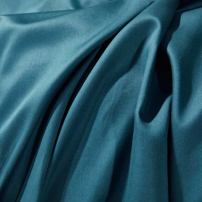 轻奢A类60支贡缎长绒棉纯棉被套单件全棉被罩150x200x230纯色被单