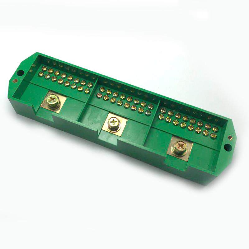 FJ6三相三进二十四出电线接线端子分线器接线盒配电箱分线盒3进24