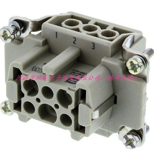 Harting浩亭Han E电源连接器连接器插件7触点09330062701