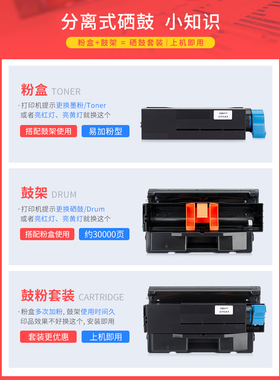 适用OKI B411dn粉盒B401 B412dn B431dn B432dn墨粉B512dn MB441