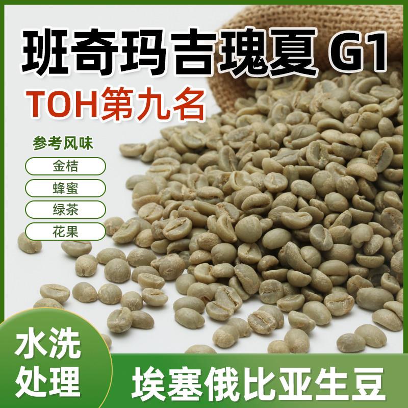 班奇玛吉瑰夏水洗TOH第九名咖啡生豆原料埃塞俄比亚精品手冲冷萃