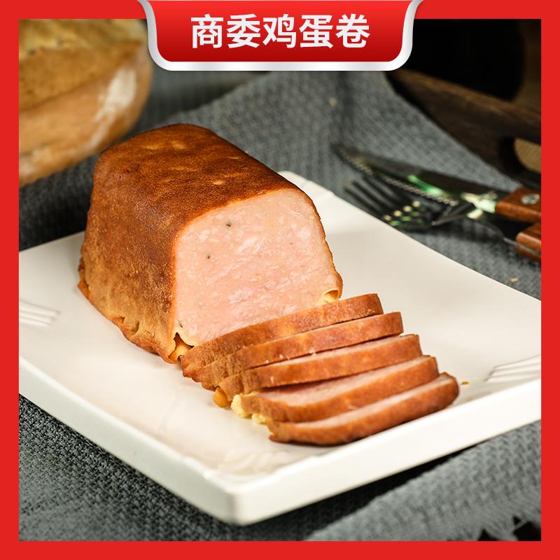 商委金丝蛋卷鸡丝卷东北特产正宗哈尔滨商委红肠熟食小吃即食零食