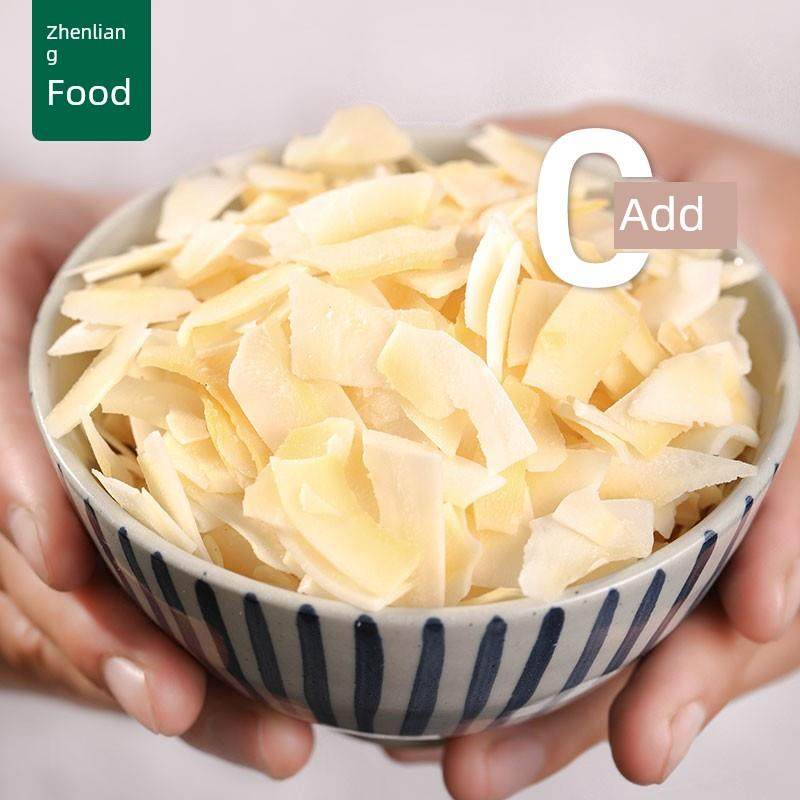 海南特产原味香脆烤椰子片500g烘焙商用椰肉干孕妇零食即食脆椰片