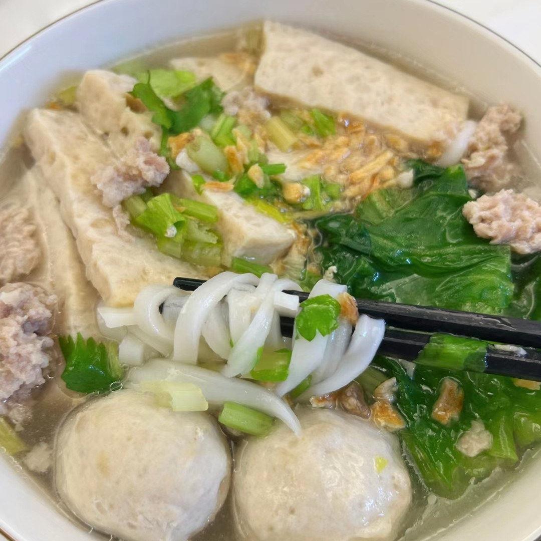 顺丰正宗潮汕粿条配沙茶酱米香足炒煮拌皆可商用冷冻汕头特产果条