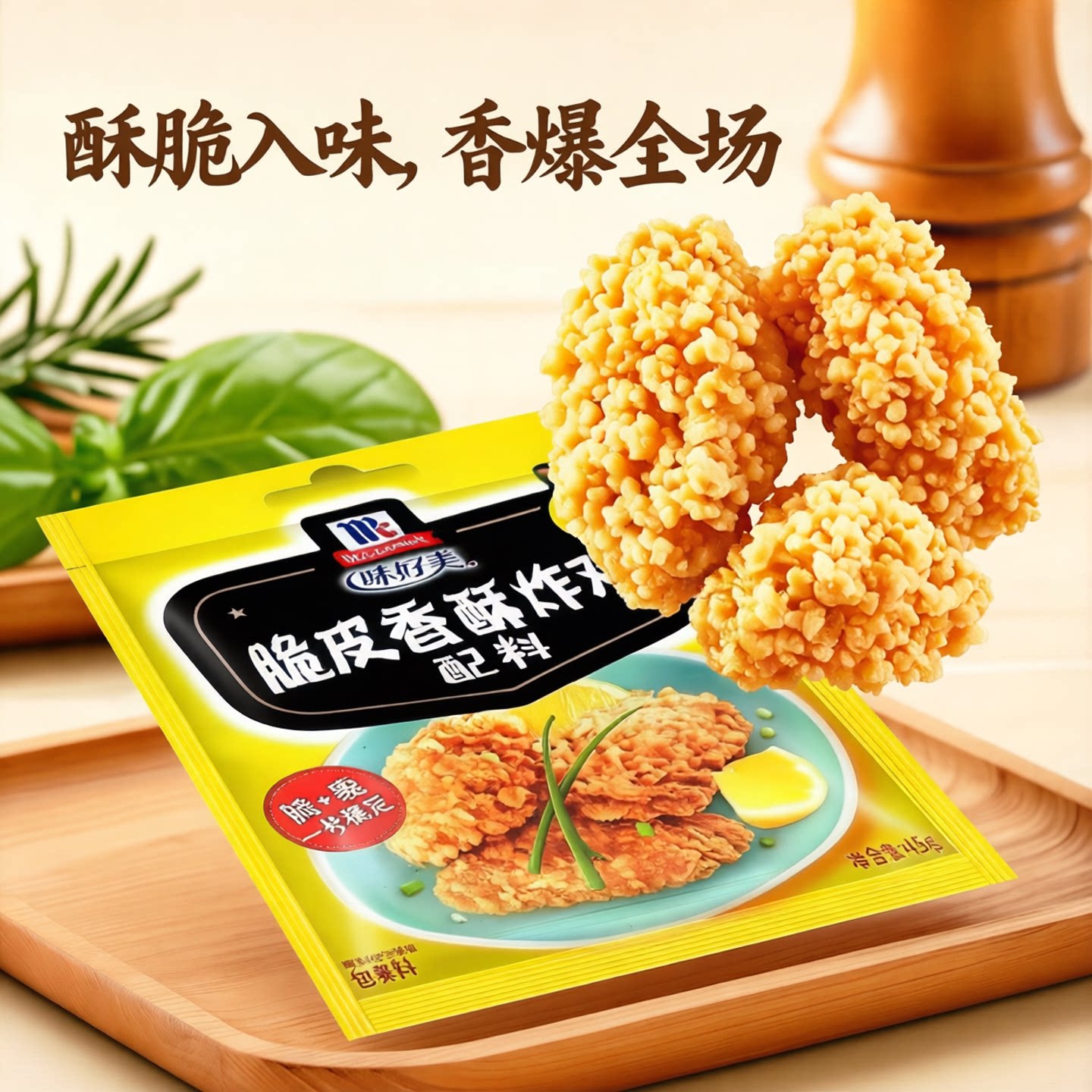 味好美炸鸡粉脆皮香酥炸鸡裹粉油炸鸡翅烤肉腌料炸猪排鸡柳配料图片