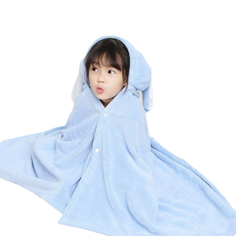 加厚强吸水不易掉毛宝宝浴袍