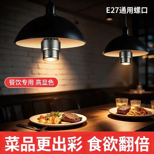 e27螺口cob聚光调焦射灯超亮灯杯