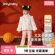 秋冬夹棉加绒两件套宝宝加厚儿童冬装 女童国风唐装 汉服套装 抗菌