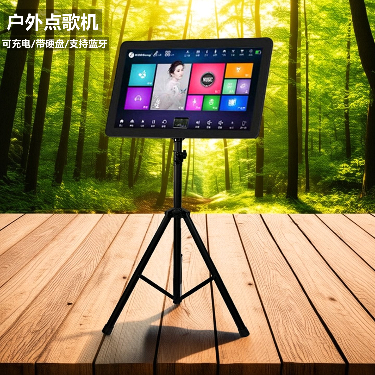 音王KODSong家用户外移动点歌机K歌KTV点唱机带硬盘可充电,影音电器,点歌机,淘宝优惠券,粉丝福利购,淘宝优惠卷