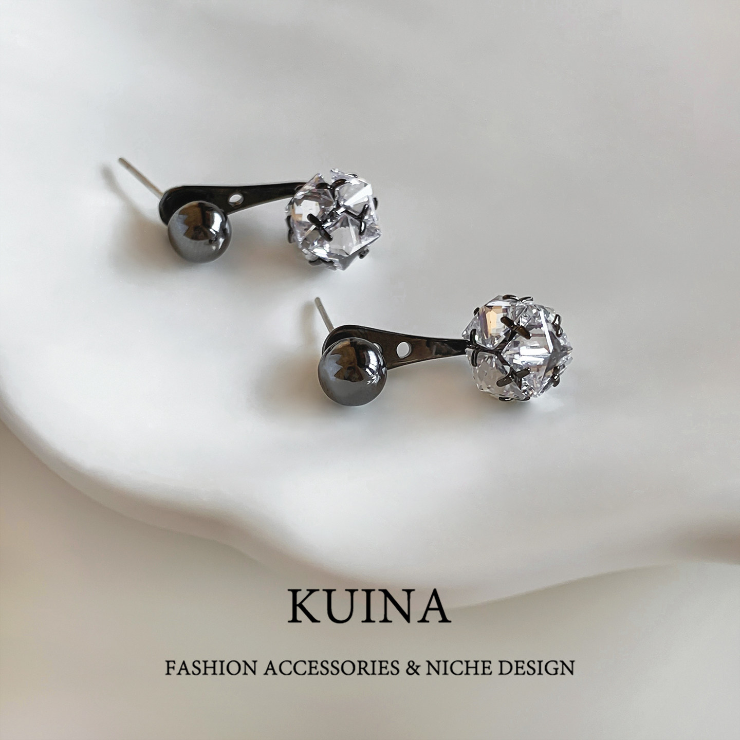 2025新款爆款锆石耳环女