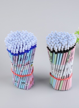 批发花杆热敏可擦笔芯替芯黑色晶蓝 魔摩乐 磨易擦笔芯针管0.5mm