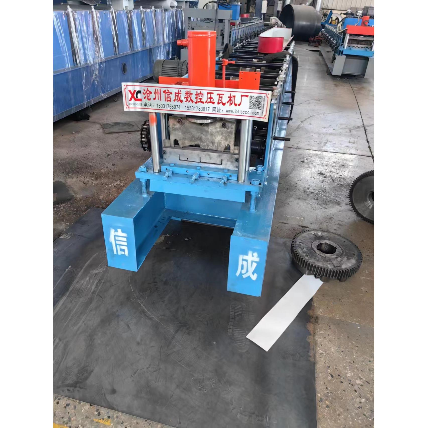 精度u型槽成型机金属u型槽机生产设备cu一体高精度龙骨设备