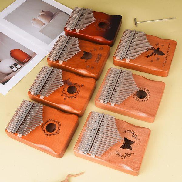 拇指琴卡林巴琴手指琴17音21音初学者学生乐器kalimba琴乐器,乐器/吉他/钢琴/配件,卡林巴/拇指琴,淘宝优惠券,粉丝福利购,淘宝优惠卷