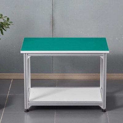 铝合金防静电打包桌操作台可移动带轮工业铝型材手推车工具车,商业/办公家具,线棒货架/工作台,淘宝优惠券,粉丝福利购,淘宝优惠卷