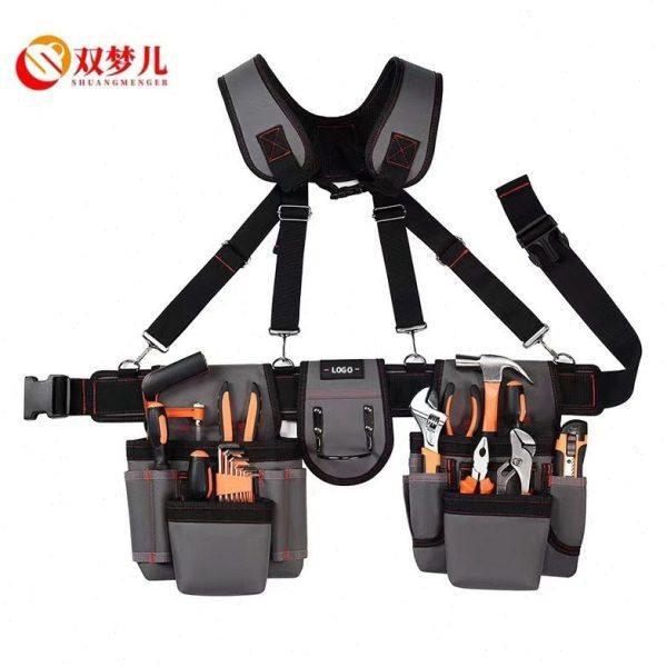 电工专用工具袋背带腰带组合式工具袋结实不硌肩多功能装备便携袋,五金/工具,工具包,淘宝优惠券,粉丝福利购,淘宝优惠卷