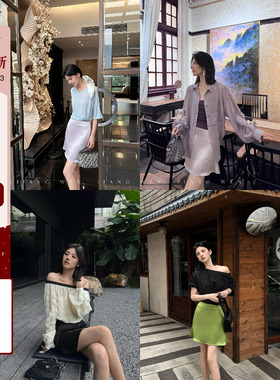 缎面裙绿色醋酸半身裙女夏薄款a字紫色半裙女包臀短裙气质系裙子