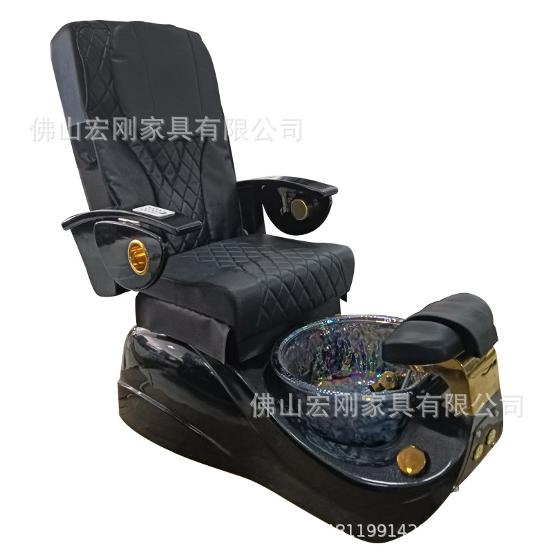 高档足疗沙发电动调节角度按摩桑拿SPA床洗修脚沐足洗浴推拿躺椅