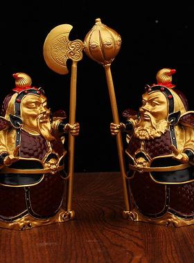 档式HG-404摆件高创意门神摆新件客厅电视柜酒柜办公室中家居装饰