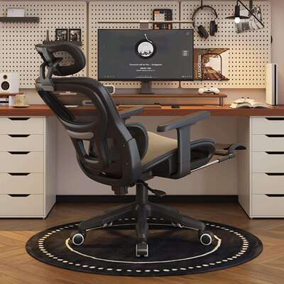 升降转椅学久生宿舍电椅办公学50926习座体椅靠背舒服竞坐人工学