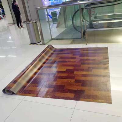 PV地C地板PON革防潮防滑地垫仓库毯纸地毯布卧室客地革厅地垫胶