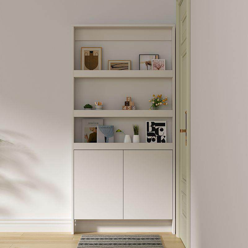 后超薄置物架卧室儿墙上童书薄架极窄多层TFP架门子落地阅读书柜