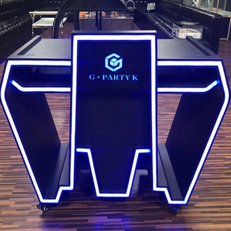 碟台发dj台酒打碟台吧打碟桌929可移光动打声控混音台发光桌吧台