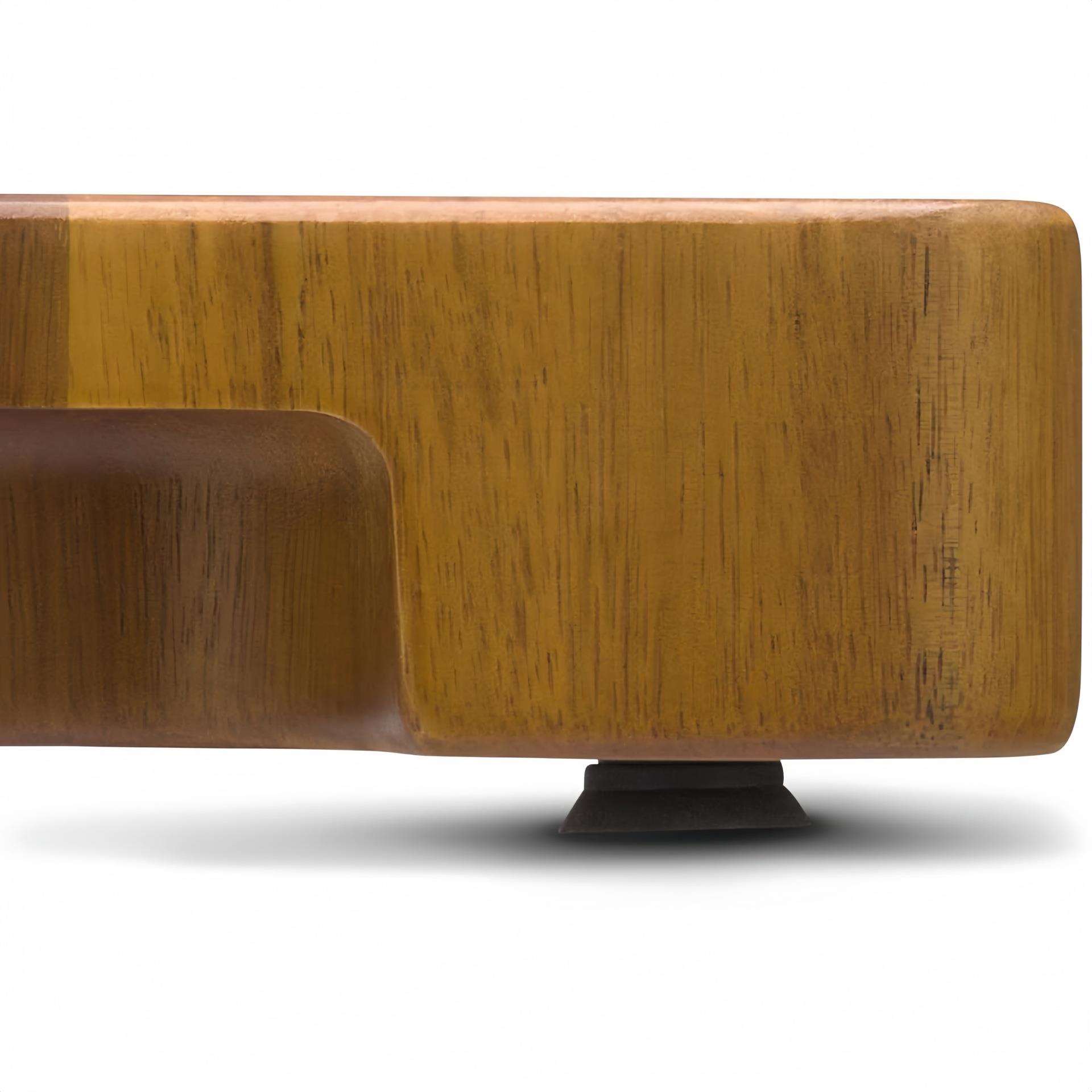 相板思木菜带板吸盘板脚垫实木案砧板厨房切菜板几何立拼木3224菜