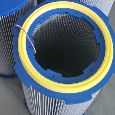 除滤筒聚纤18230维空气粉尘滤筒六耳快拆式工业集尘六酯杆滤螺除