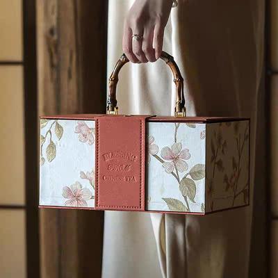 新型高端茶叶包装盒红茶绿茶普洱茶通用包装空礼品盒空盒子密封盒