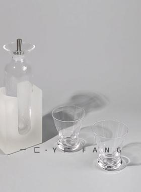 一匚 样板房酒具酒壶醒酒器摆件 售楼处酒柜茶几书柜装软装饰品