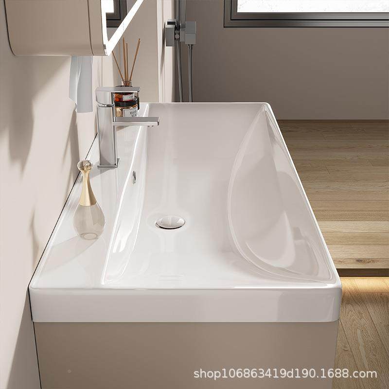 加蜂窝厚铝浴室柜生组合加深陶瓷一体洗手漱脸盆598卫间洗台阳台,家装主材,浴室柜,淘宝优惠券,粉丝福利购,淘宝优惠卷