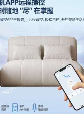 智电沙发床两用小F97877JM户能型客厅多能动折叠功伸缩梳化床